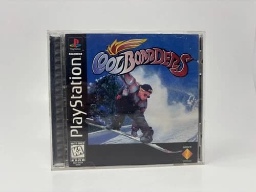 Cool Boarders 1 Black Label (Sony PlayStation, 1997) - CIB Complete