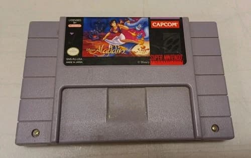 Disney's Aladdin Super Nintendo Entertainment System SNES - Cartridge Only