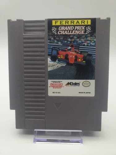 Ferrari Grand Prix Challenge (Nintendo NES, 1992) Authentic