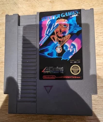 Winter Games (Nintendo Entertainment System, 1987) Cart Only