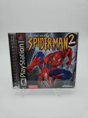 Spider-Man 2 -- Enter: Electro (Sony PlayStation 1, 2001)