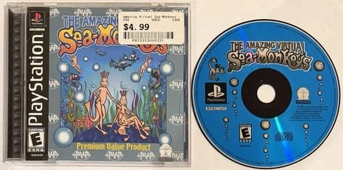 Amazing Virtual Sea-Monkeys (Sony PlayStation 1, PS1) COMPLETE!! | CIB | M1490