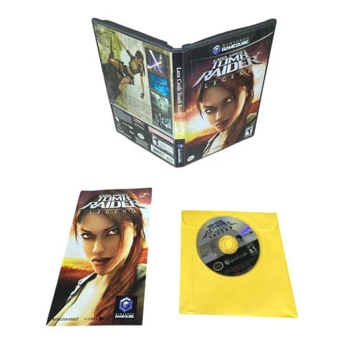 Nintendo GameCube NGC CIB COMPLETE TESTED Lara Croft: Tomb Raider Legend