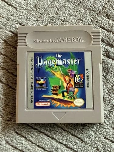 The Pagemaster (Nintendo Game Boy, 1994) Cartridge Only