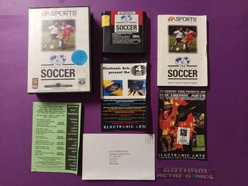 FIFA INTERNATIONAL SOCCER GAME FOR SEGA MEGA DRIVE