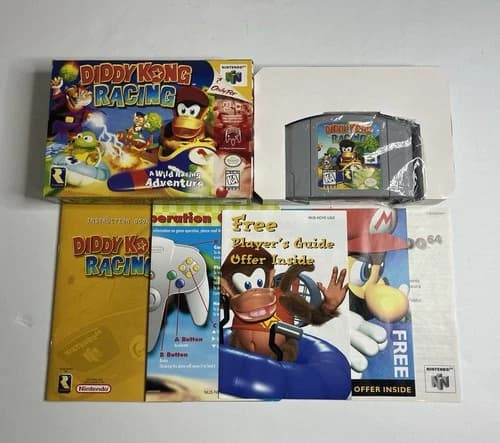 Diddy Kong Racing (Nintendo 64 N64) CIB Complete