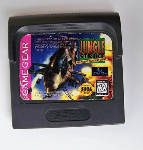 Jungle Strike for the Sega Game Gear - Cartridge ONLY - authentic & Tested