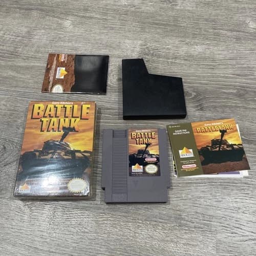 Garry Kitchen's Battletank (Nintendo Entertainment System, ) Complete CIB