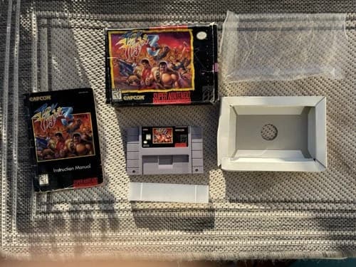 Final Fight 3 (SNES 1995) COMPLETE CIB Game/Box/Manual - 100% Authentic & Tested