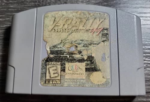 V-Rally Edition 99 (Nintendo 64, 1999) N64 Cart Only Authentic TESTED