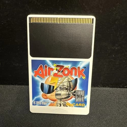 Air Zonk Game For TurboGrafx 16 HuCard Card Only