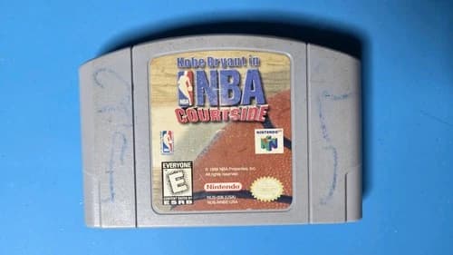 🎮Kobe Bryant In NBA Courtside Nintendo N64 Game Only (1998) TESTED✅