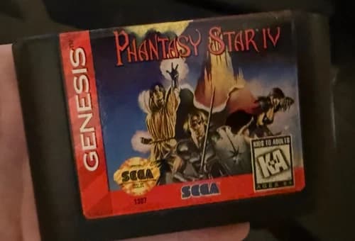 Phantasy Star IV (Sega Genesis, 1994) - Cartridge Only