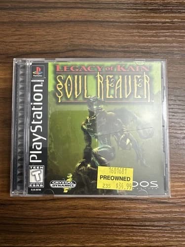 Legacy of Kain: Soul Reaver (PlayStation 1, 1999) Complete w/Reg Card Tested