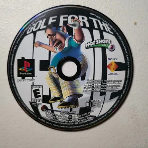 Hot Shots Golf 2 PlayStation Video Game Multiplayer NTSC-U/C