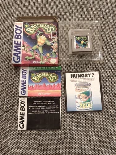 Battletoads - Nintendo Game Boy Original Complete With Manual