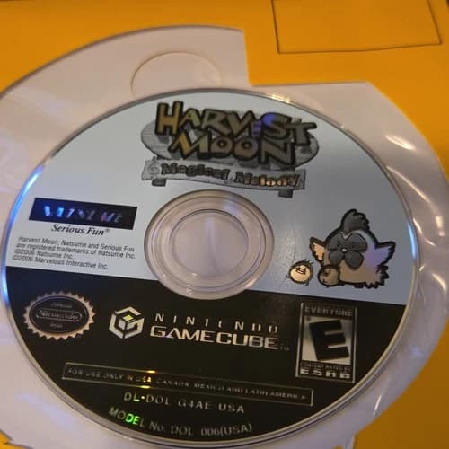 Harvest Moon: Magical Melody Nintendo GameCube Natsume 2006 NTSC-U/C