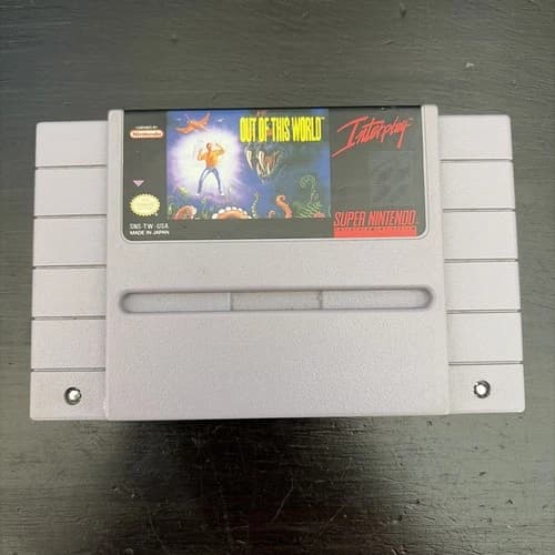Out of This World (Super Nintendo SNES, 1992) Tested
