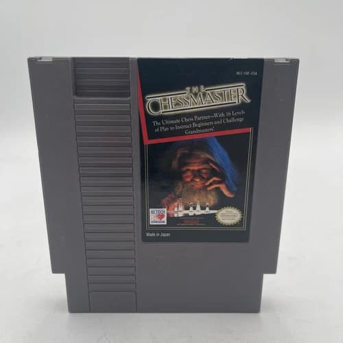 NES The Chessmaster (Nintendo Entertainment System, 1990) Authentic Tested