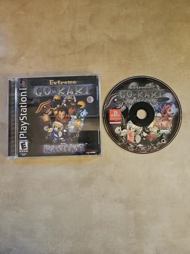 Extreme Go-Kart Racing Sony PlayStation 1 PS1 Complete Video Game