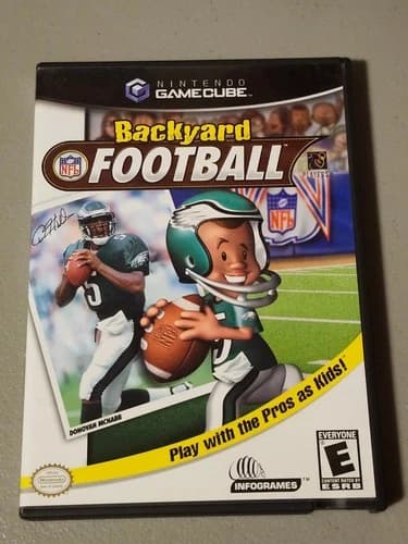 Backyard Football (Nintendo GameCube, 2002) CIB