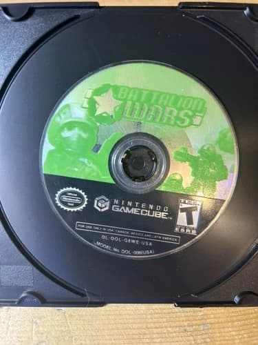 Battalion Wars (Nintendo GameCube, 2005) Game Disc Only Tested Ships Free