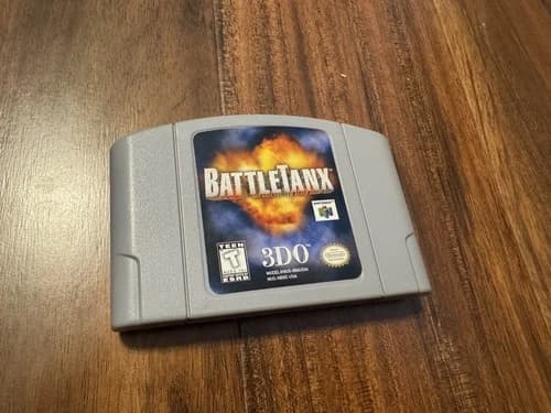 BattleTanx (Nintendo 64, 1998) N64 Authentic Tested And Working