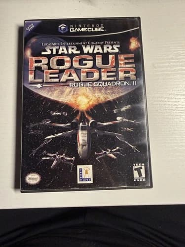 Star Wars Rogue Leader Rogue Squadron II Nintendo GameCube Game Complete CIB