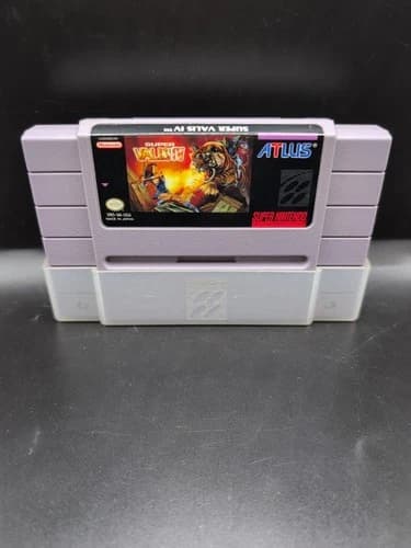 Super Valis IV (Super Nintendo Entertainment System, 1993) SNES Authentic Tested
