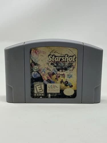 Starshot Space Circus Fever Nintendo 64 N64 Authentic Cartridge Cleaned Pins