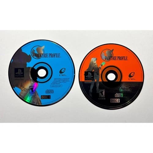 Valkyrie Profile (PlayStation 1 PS1)works🔥Discs Only