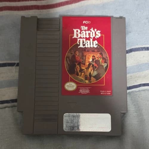 Bard's Tale Nintendo NES