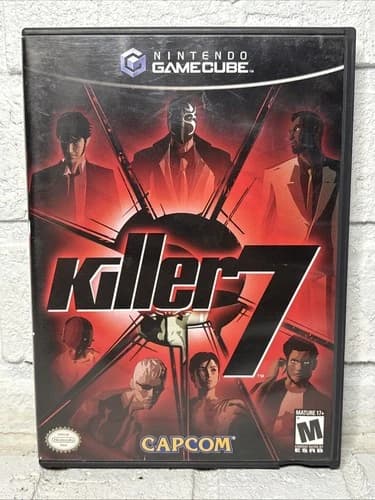 Killer7 (Nintendo GameCube, 2005) Complete CIB Black Label Tested