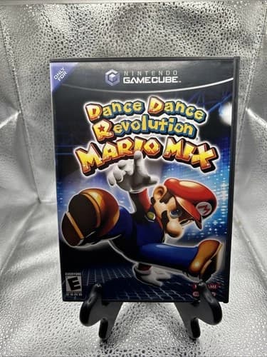 2005 Dance Dance Revolution: Mario Mix Nintendo GameCube Game Only CIB Tested