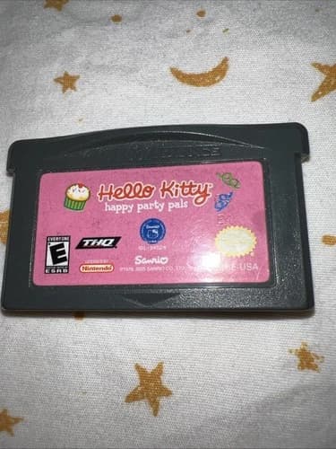 Nintendo Gameboy Advance Hello Kitty: happy party pals *Tested & Working*