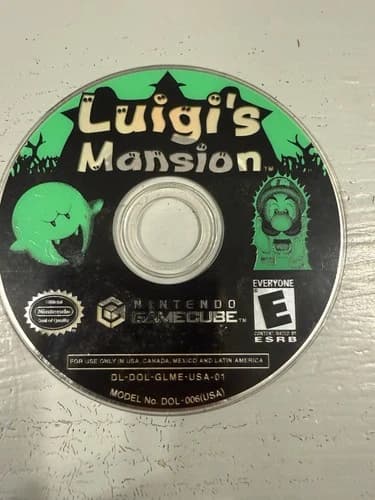 Luigi’s Mansion for Nintendo GameCube *Disc Only* Tested Working