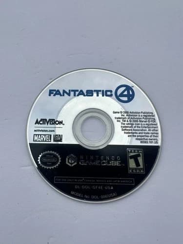 Fantastic Four GameCube - DISC ONLY - Tested