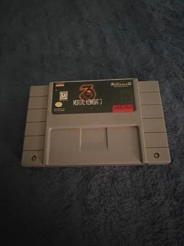 Mortal Kombat 3 Super Nintendo Entertainment System, 1995 Cart Only, Tested!