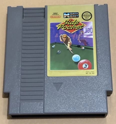 Nintendo NES Side Pocket (Cleaned, Tested & Working)