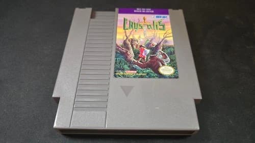 Crystalis SNK Authentic Nintendo NES NRMT condition game cartridge