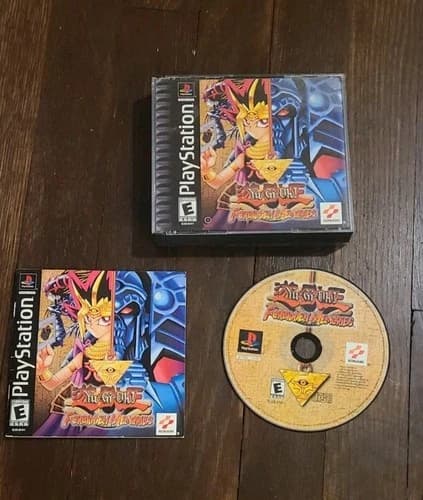 Yu-Gi-Oh: Forbidden Memories (Sony PlayStation 1 PS1, 2002) CIB