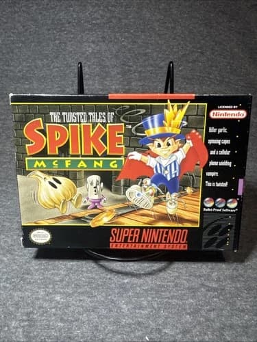 Twisted Tales of Spike McFang Super Nintendo Entertainment System SNES CIB