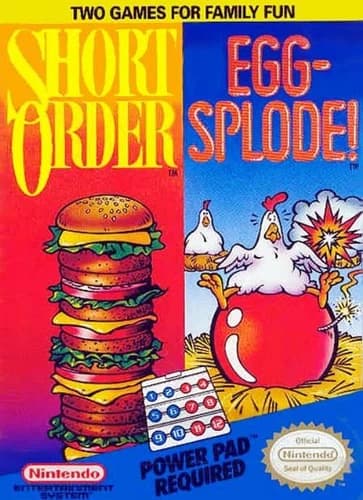 Short Order/Eggsplode (Nintendo Entertainment System, 1989)