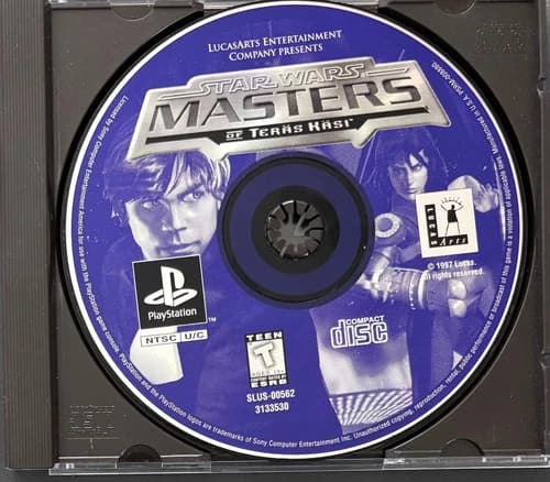 Star Wars Masters of Teras Kasi - PlayStation 1 PS1 - DISC ONLY
