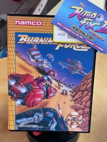 Burning Force [Sega Genesis] – Complete in Box (CIB)
