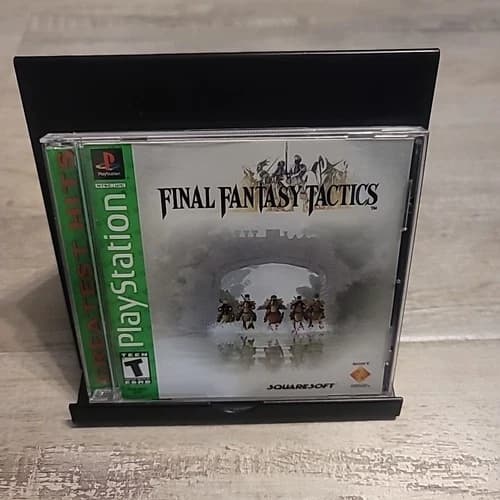 Final Fantasy Tactics Greatest Hits (Sony PlayStation 1, 1998) PS1, complete CIB