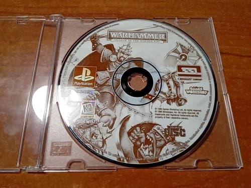 Warhammer: Shadow of the Horned Rat (Sony PlayStation 1 PS1, 1996) Disc *TESTED*