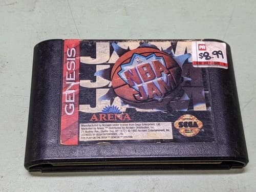 NBA Jam Sega Genesis Cartridge Only