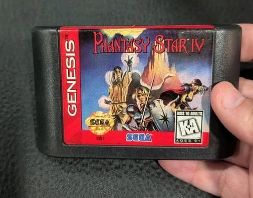 Phantasy Star IV (Sega Genesis, 1994) Cartridge Only, Tested And Working