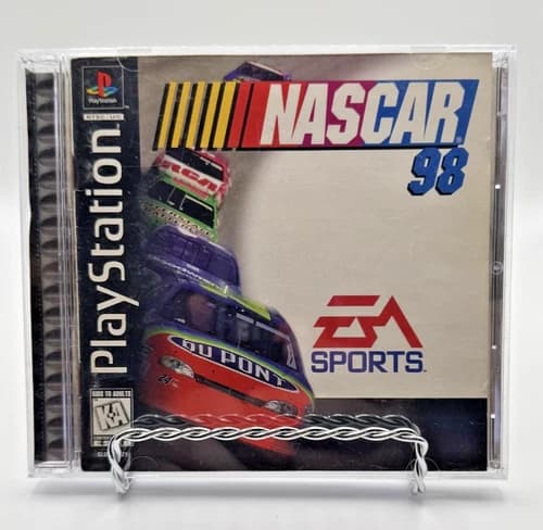 PS1 NASCAR 98 (Sony PlayStation 1, 1997) CIB Tested